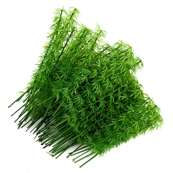 

100Pcs 15cm Plastic Miniature Model Tree building for scenery Landscape Bamboo Tree Sand Table architectural model tree
