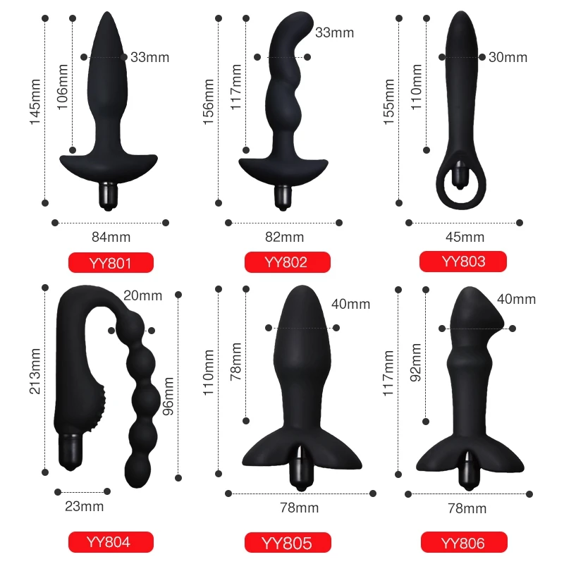 APHRODISIA 10 Speeds Silicone Anal Vibrator Prostate Massager Big Butt Plug Dilator Sex Toys For Men | Красота и здоровье