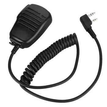 

2 PIN K Hrad Handheld Walkie Talkie Speaker Mic Hand Microphone 55cm Cable