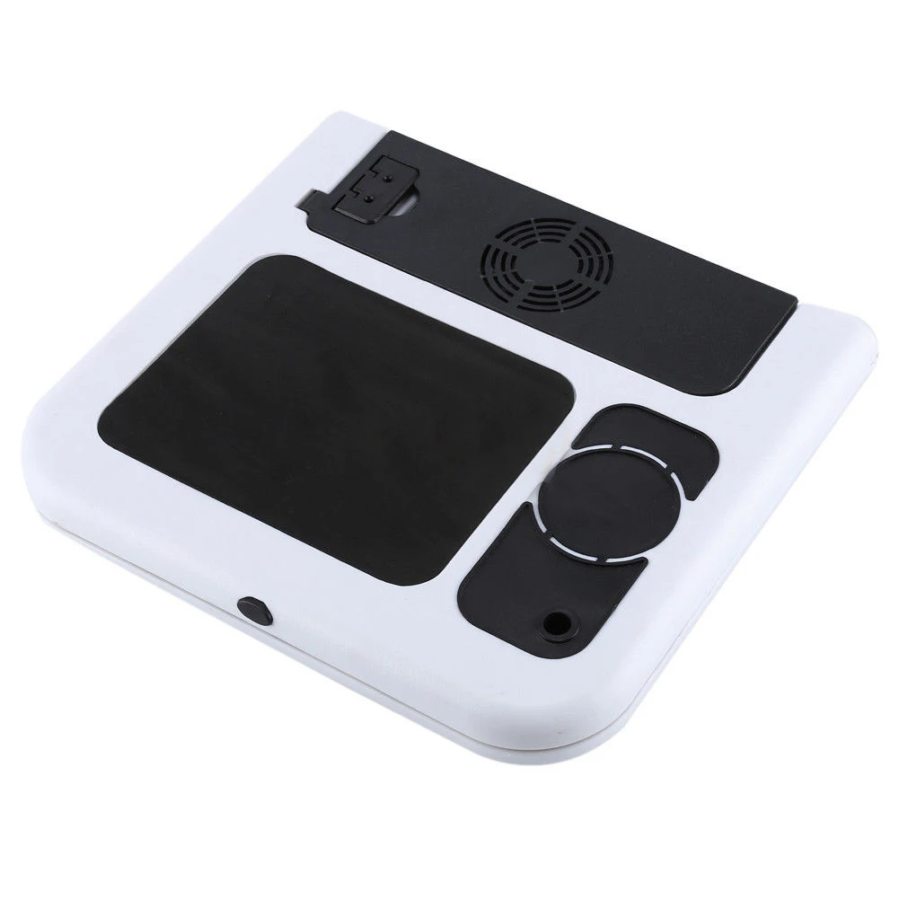  Foldable Laptop Desk Foldable Computer Desk Table e-Table Bed USB Cooling Fans Stand TV Tray 22.05 