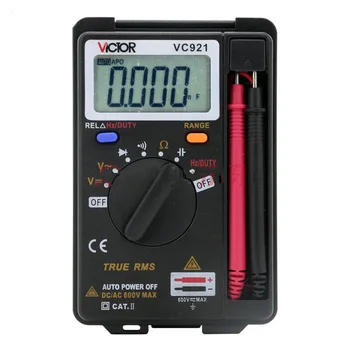 

Hot Sale VICTOR VC921 DMM Integrated Personal Handheld Pocket Mini Digital Multimeter Free Shipping