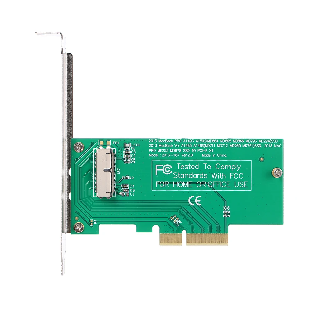 PCI E SSD адаптер карта для Macbook Air и Pro Retina 2013 2014 2015 HDD Контроллер