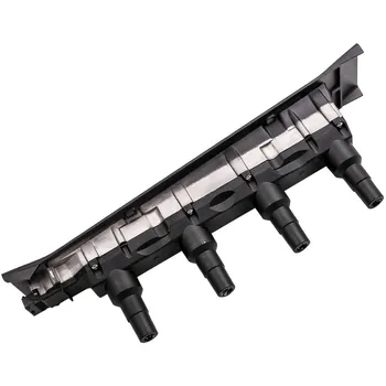 

FOR SAAB 9-3 9-5 BLACK DIRECT IGNITION RAIL COIL SPARK PACK PACKS 55559955 for Viggen L4 2.3L Turbo 1999 2000-2002