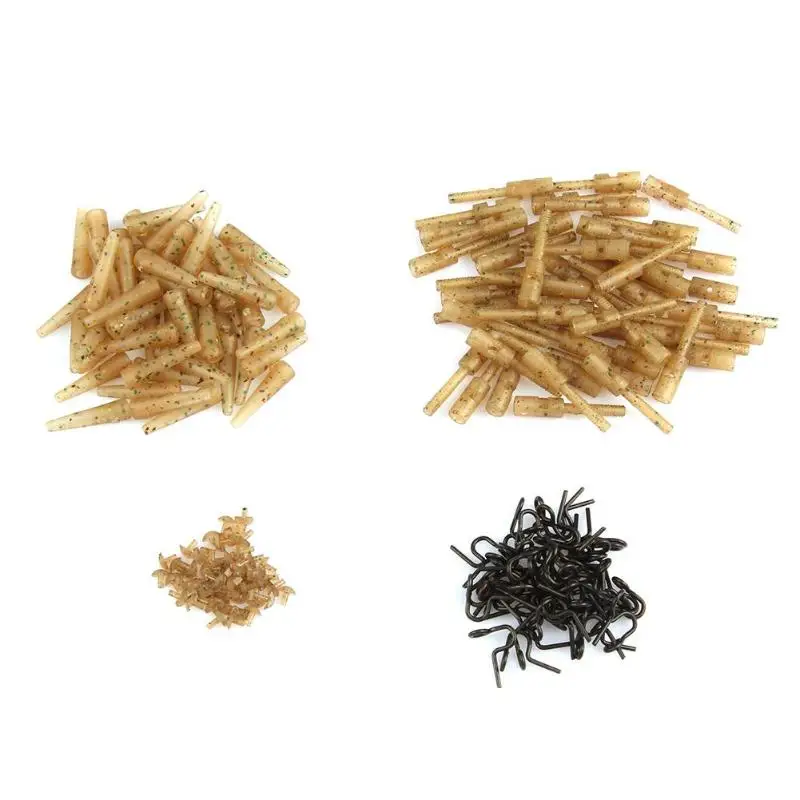 

50pcs Fishing Terminal Tackle Safety Lead Clips Plastic Carp Fishing Tackle
