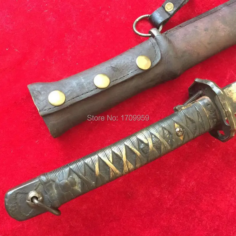 WW2 WWII Military Japanese NCO Sword Saber Katana Brass Handle repro