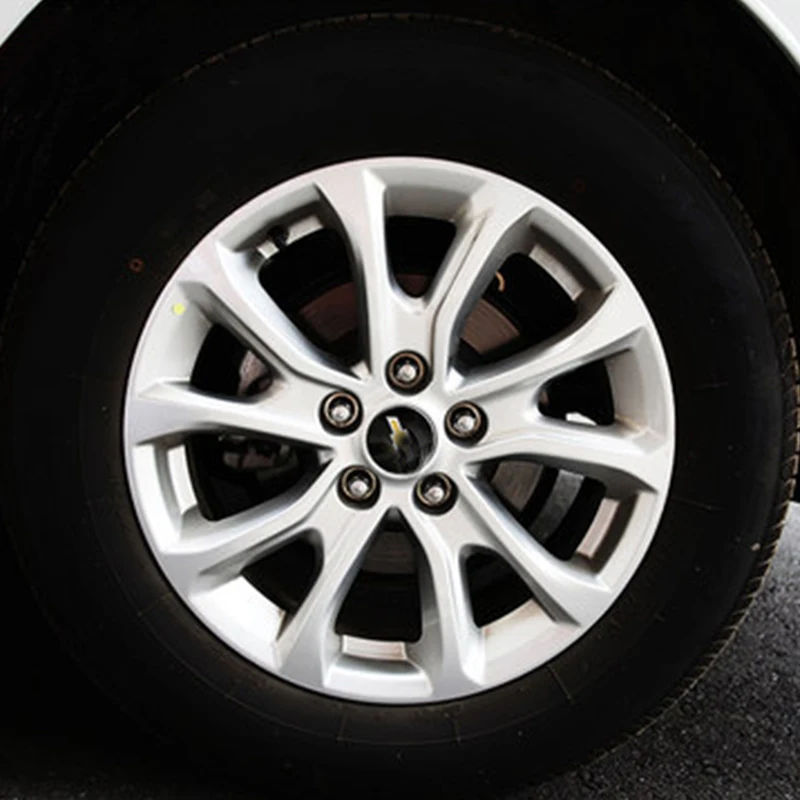 

My Good Car Special Hub Label Wheel Label Hub Decorative Cover Bright Bar for Chevrolet Equinox 2017 2018 Car accessories