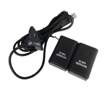 

FFYY-Pack 2 batteries and charging cable for BF MW3 Xbox 360 controllers