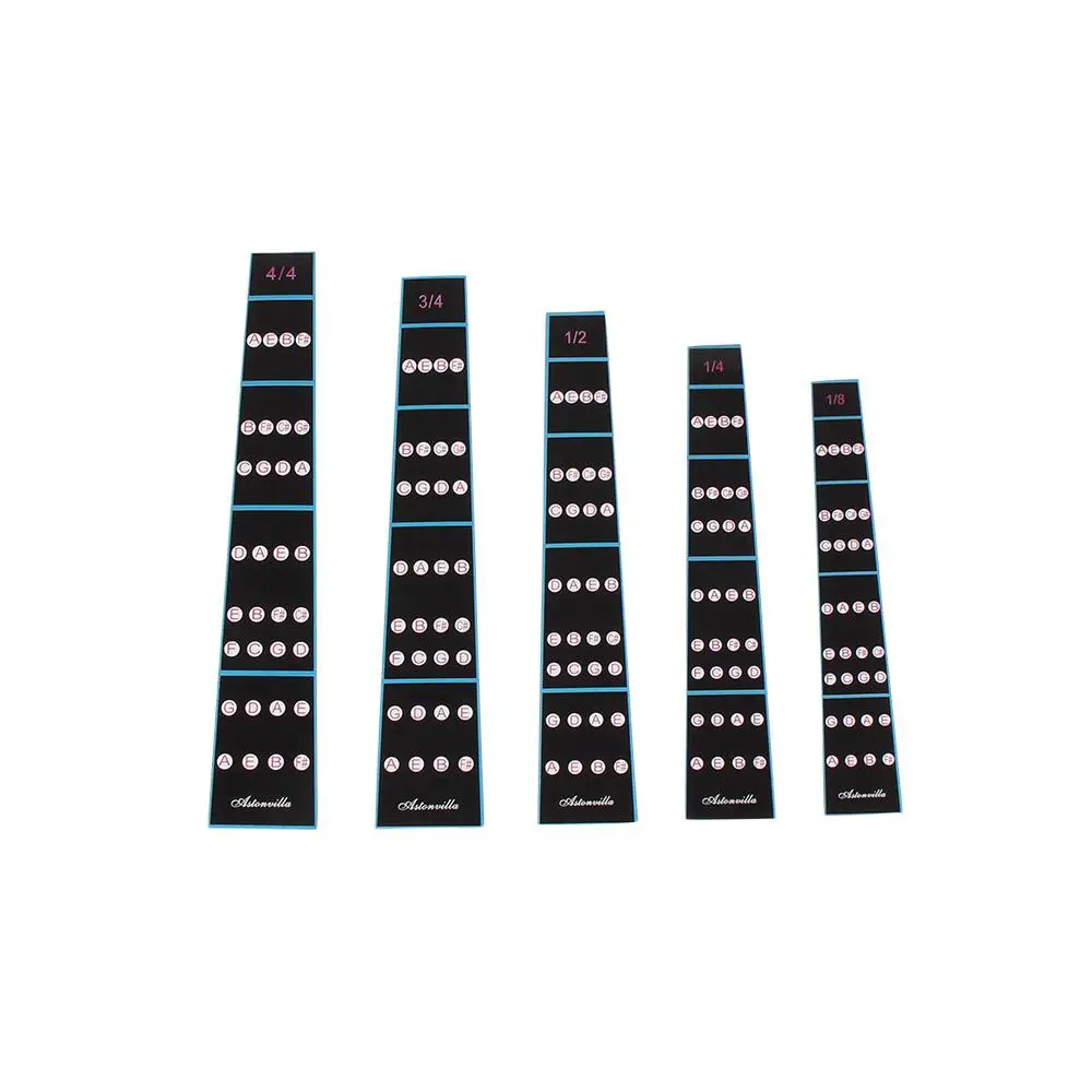 

IRIN Universal Violin Fingerboard Sticker Fretboard Note Label Finger Chart Practice Notes Guide Violin Accessories for Beginner