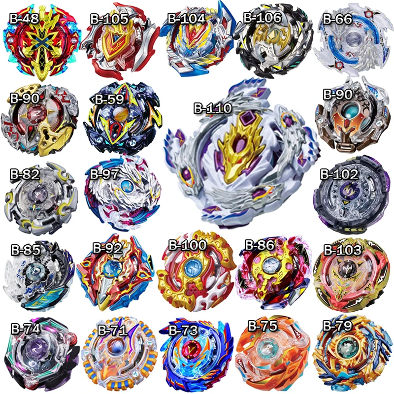 

2018 New Spinning Top Beyblade BURST Without Launcher And no Box Metal Plastic Fusion 4D Gift Toys For Children Boys F4