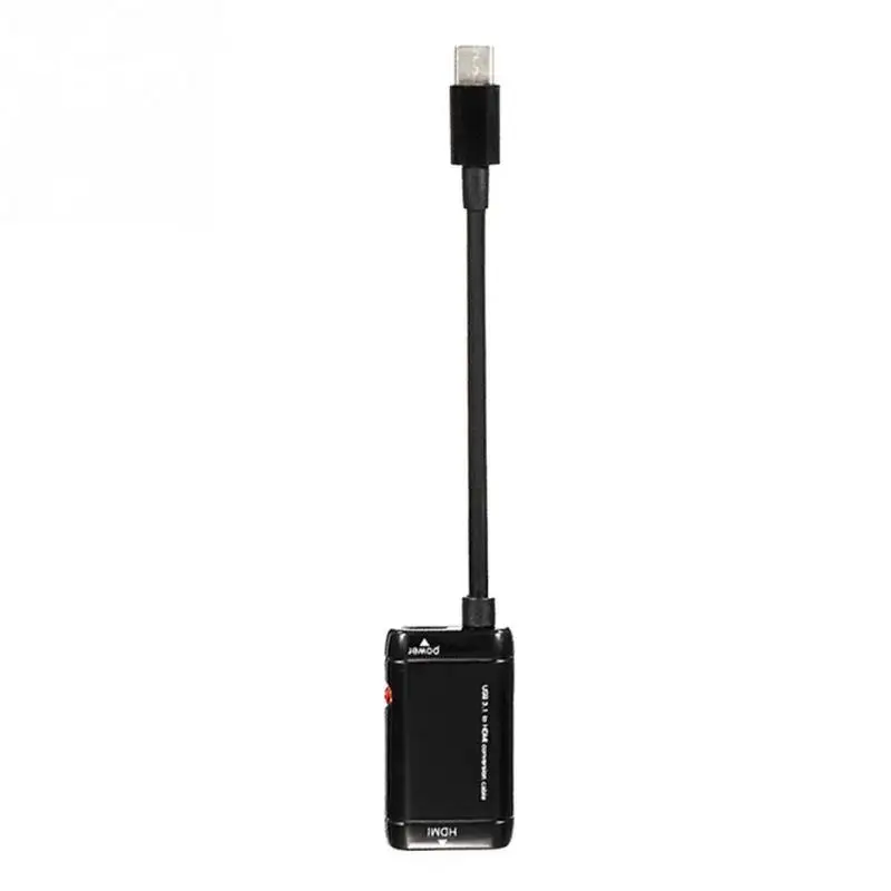 USB 3 1 кабель конвертер легкий адаптер Type C к HDMI для MHL Android телефона планшета hot