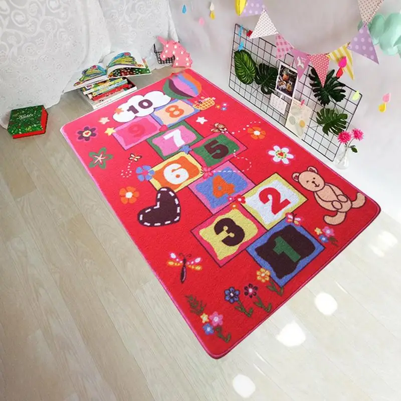 Нескользящий ковер hopscock прыгающая решетка для детской комнаты игровая Подушка Коврик развивающий коврик Мягкие пазлы ковры для детей