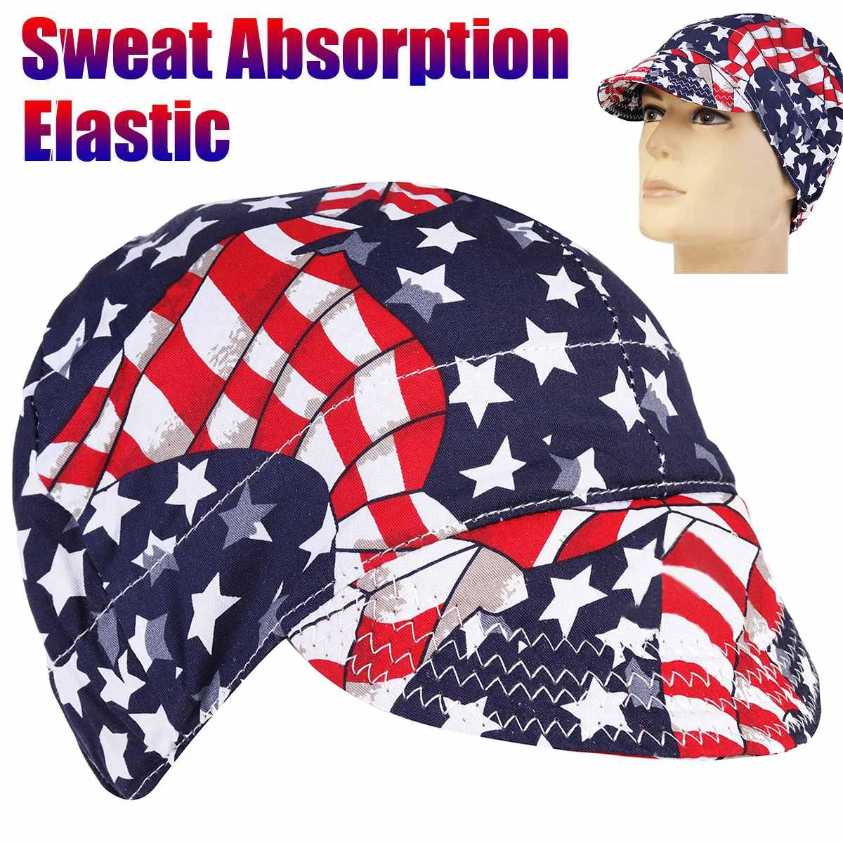 

Cotton Welding Cap Hat Welders Retardant Cotton Helmet Adjustable Application to Welding Safety Protective Welding Helmet