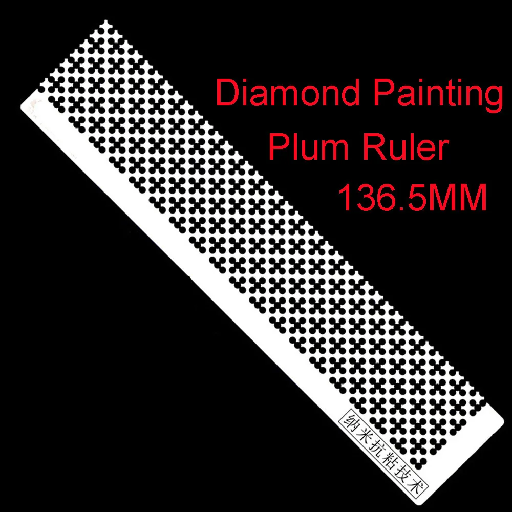 

SepYue Diamond Embroidery Paste Sticker Dotting Rhinestone Point Anti-stick Drilling Ruler Tools DIY Diamond Painting Accessory