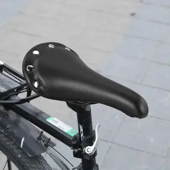 

Bicycle Saddle Leather Soft Bike Seat Cover Mat Cycling MTB Road Bike Saddle Cushion