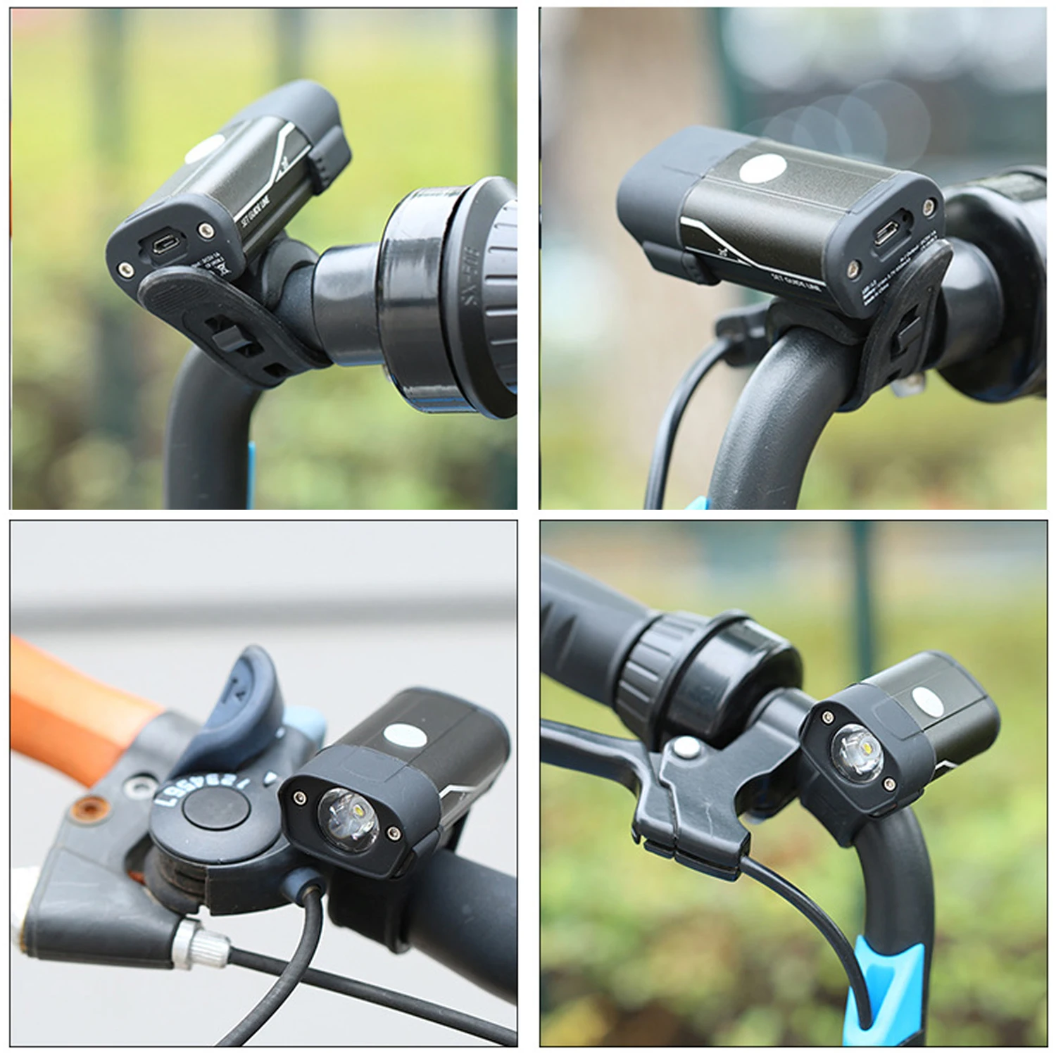 5000LM L2 светодио дный Велоспорт велосипед головного света фонарик 5 режимов факел USB