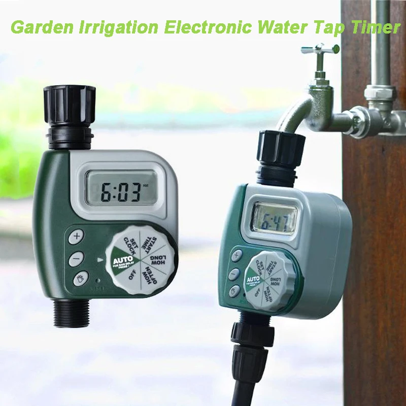 

Garden Watering Timer Automatic Electronic Water Timer Home Garden Irrigation Timer Controller System autoplay irrigator
