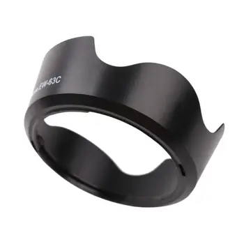 

55mm EW-63C Camera Lens Hood Bayonet Mount Flower Shape Camera Lens Hood for Canon EF-S 18-55 STM and EF-S 55-250 STM