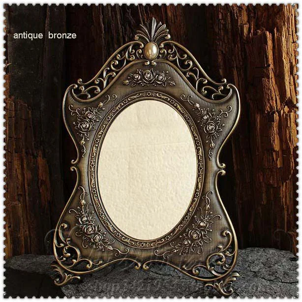 

Retro Metal European Wizard of Oz one-sided dressing Table Mirror Creative Princess Makeup Mirror cosmetic mirror birthday gift