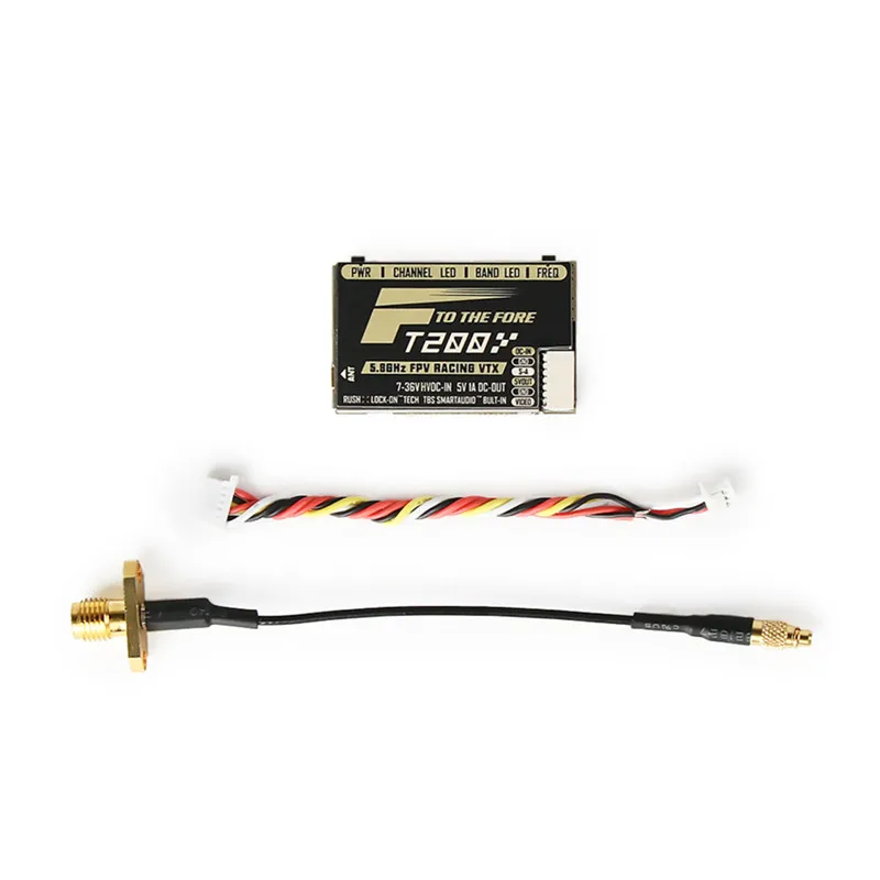 T-motor FT200 5,8G 25/50/200/500 mW переключаемый FPV Racing VTX поддержка Smart Audio для моделей RC ЗАПАСНЫЕ ЧАСТИ DIY аксессуары