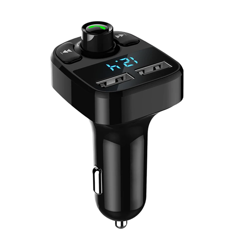 Car styling Car MP3 Audio Player Bluetooth Dual USB Car Charger for