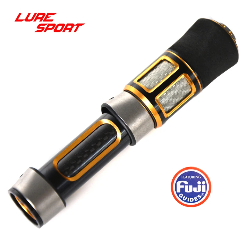 LURESPORT алюминиевая катушка сиденья FUJI Nut плетеная углеродная трубка EVA колпачок