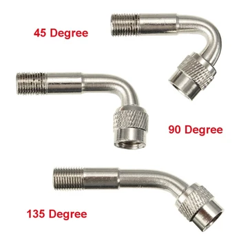 

New 45/90/135 Degree Angle Valve Adaptor Tyre Tube Extension Converter For Motorcycle Car Truck Tire Stem Extender