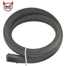 Evil energy 1 м AN4 AN6 AN8 AN10 AN12 гоночный Масляный шланг нейлоновый-нержавеющая сталь шланг топливная труба масляный охладитель шланг автомобильные аксессуары