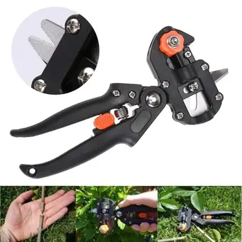 

Type V Garden Fruit Tree Pruning Shears Scissors Grafting Fine polishing Cutting Tool+ 3 Blades Replaceable blades