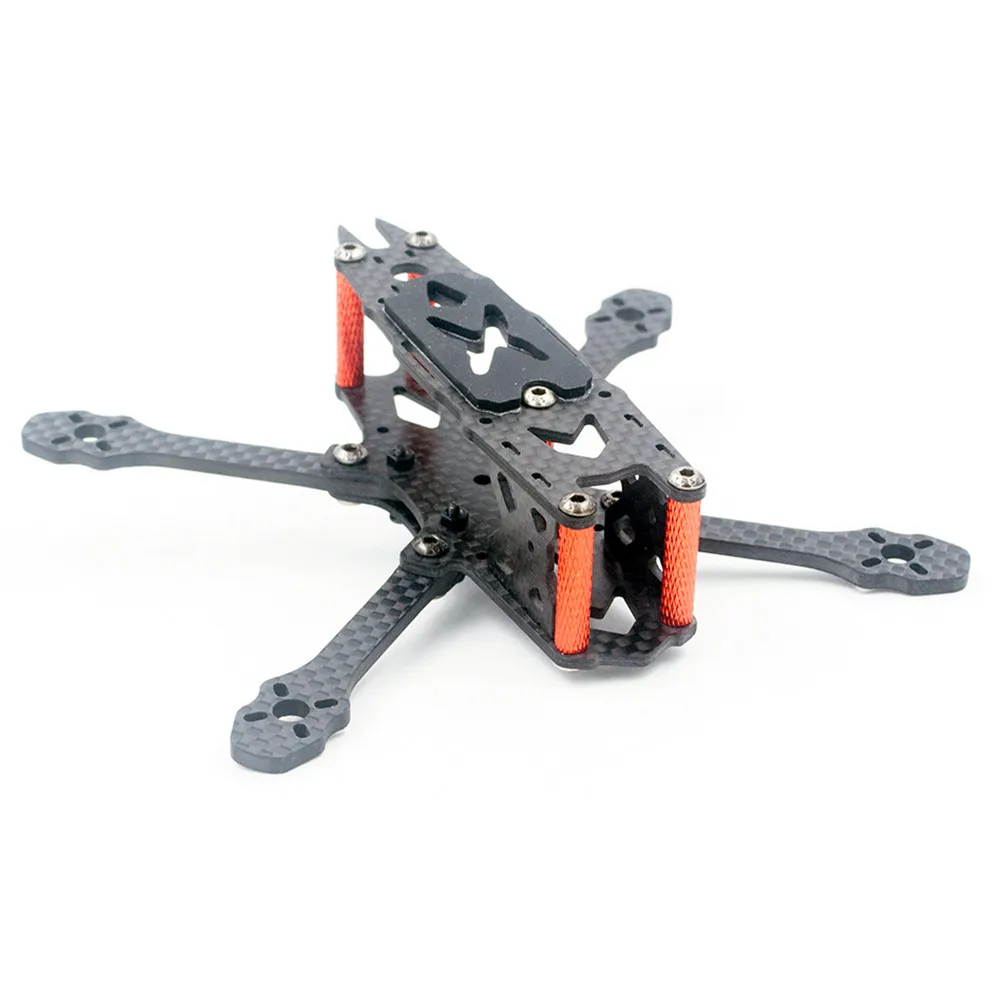 

AlfaRC FS135 135mm Wheelbase 3mm Arm Thickness 3K Carbon Fiber Frame Kit for RC Drone FPV Racing Quadcopter Spare Part DIY Accs