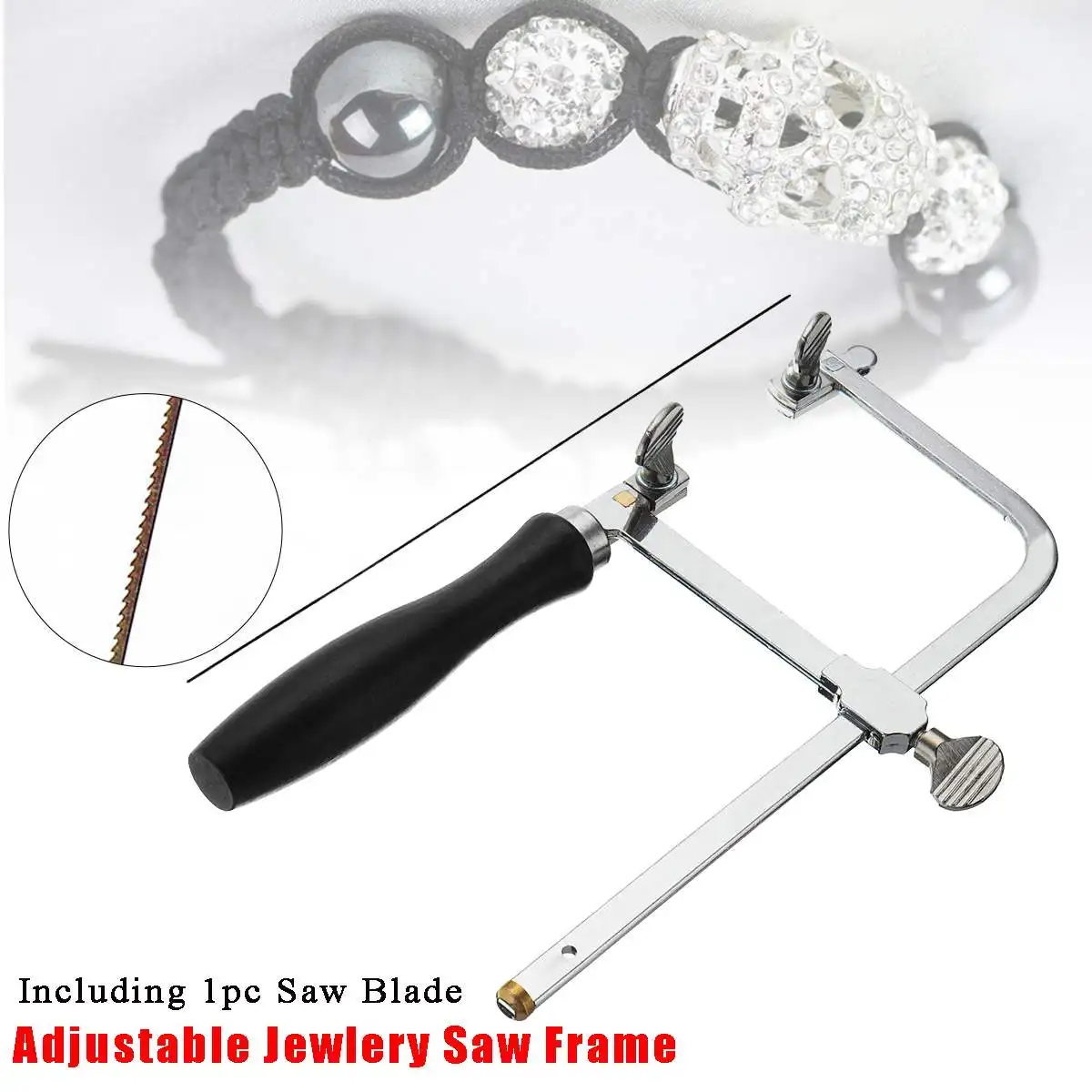 Buy Adjustable Jewelry Saw Frame Blade DIY Jeweler