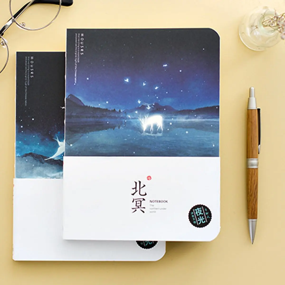 

Night Ocean 1pc Notebook Sketchbook Blank Papers Drawing Study Notepad Diary Sketchbook financial accounting balance notebooks