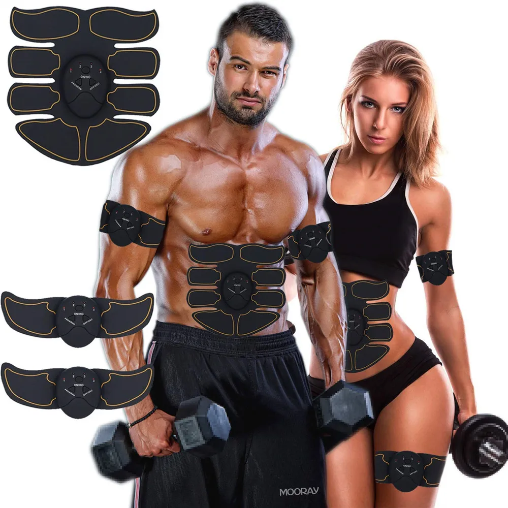 

Abdominal Muscle Sticker Arm Stickers Abdominal Muscle Trainer Electronic Muscle Exerciser Machine Home Gym Equipment 2 Types