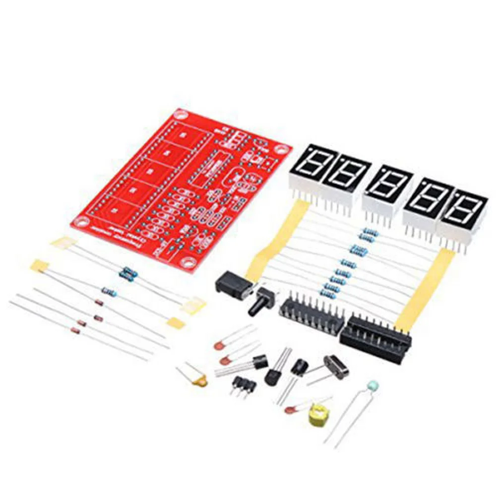 

DIY Kits 1Hz-50MHz Crystal Oscillator Frequency Counter Meter Tester USB 5V Set