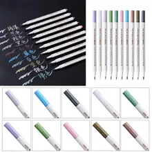 Краска Ручка Набор мульти-функция металл ручка-фломастер цвет 1,0-1,5 мм 165 мм альбом «сделай сам» ручка Набор для граффити ручка офисные аксессуары