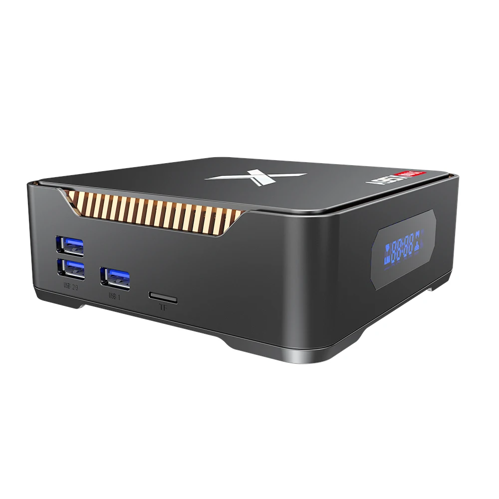 Смарт ТВ бокс A95X MAX Android 8 1 Amlogic S905X2 4 ГБ/64 Гб UHD 4K телеприставка VP9 H.265 2 4G/5G WiFi LAN BT4.2 HD TV