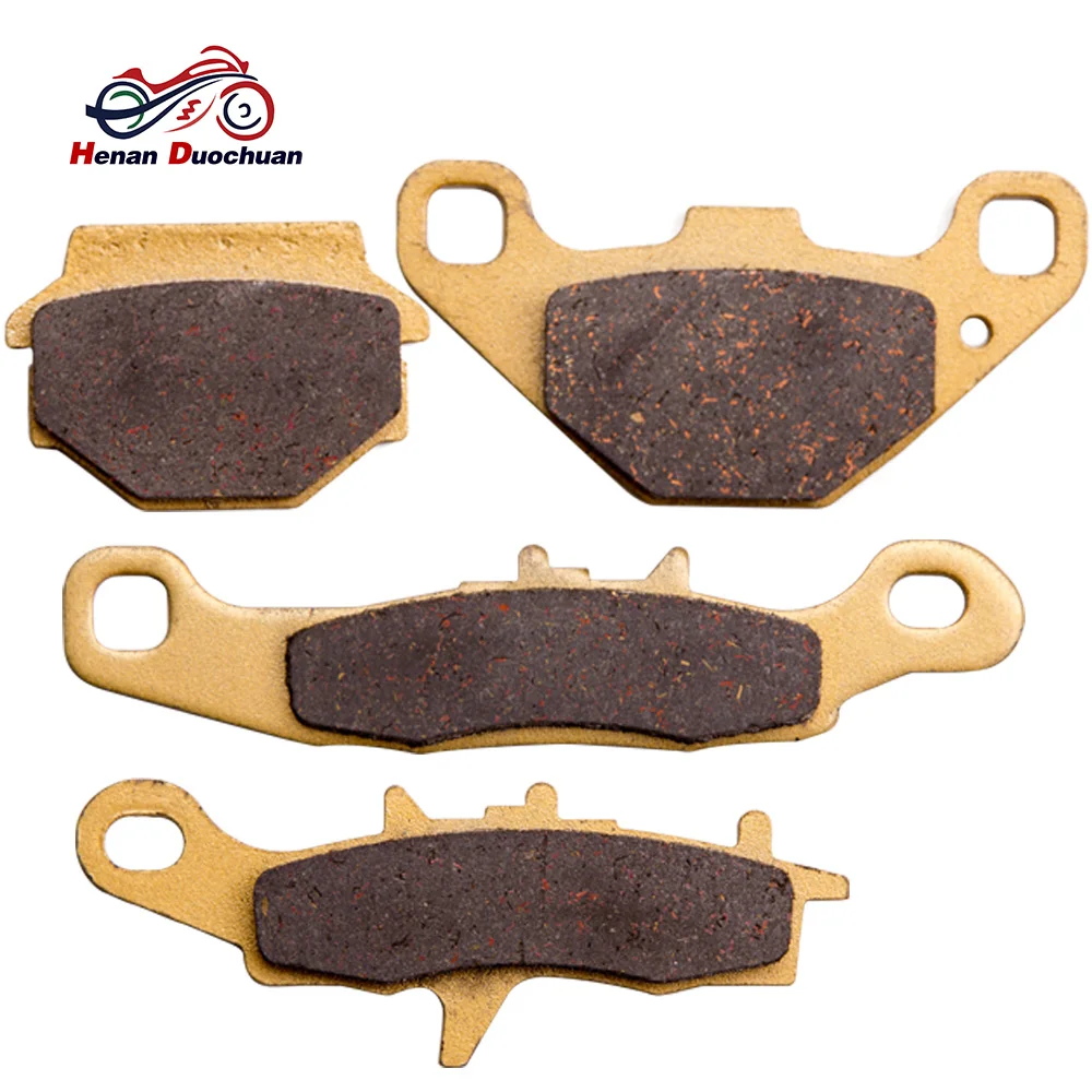

4pcs Low Dust Ceramic Motorcycle Front Disc Brake Pad for Kawasaki KLX 250 H1 Super Sherpa 1998