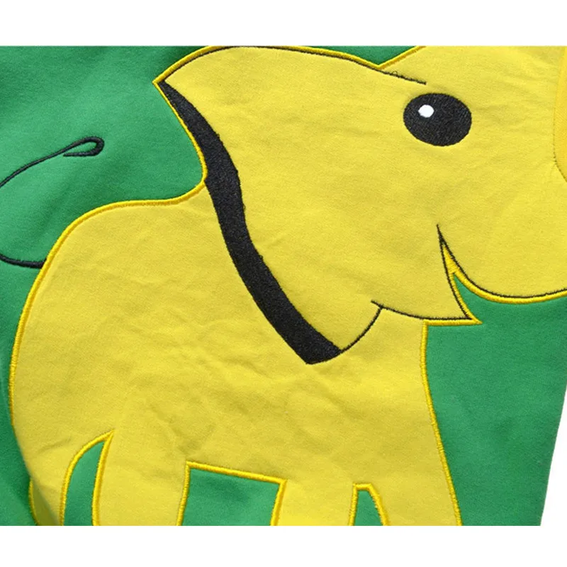  Baby Girls Boys Clothes Elephant Cartoon  Long Sleeve Blouse Tops Sweater Shirt  Children's Sweater Hoodies For Children
