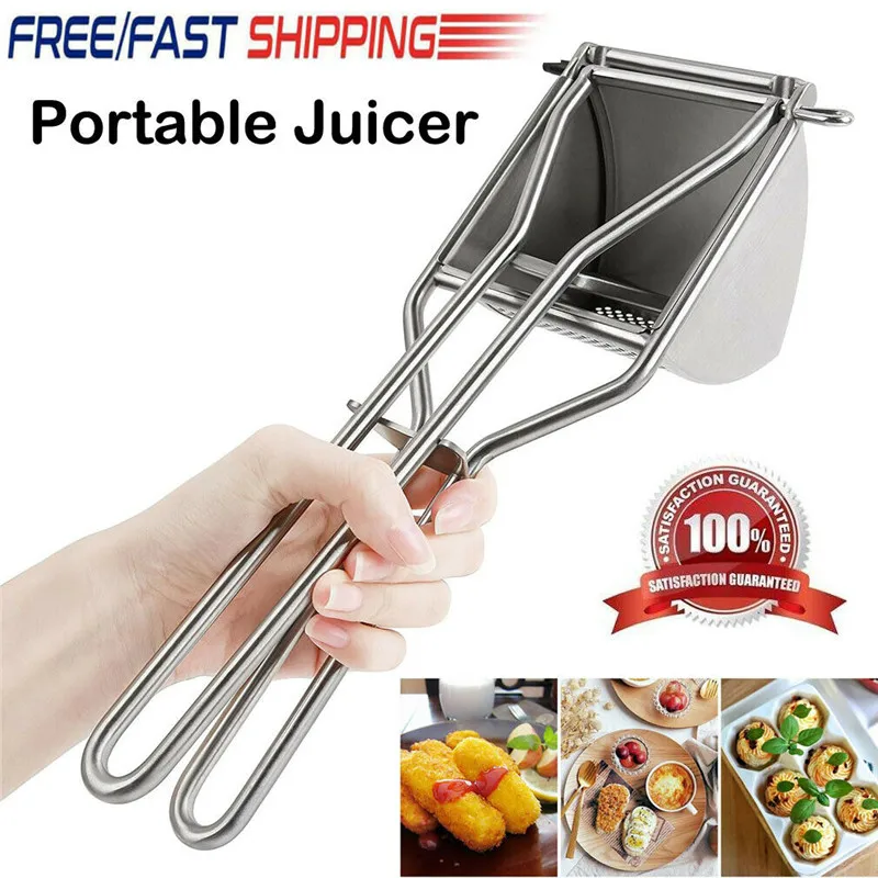 Creative Stainless Steel Manual Juicers Slow Masticating Fruit Fresh