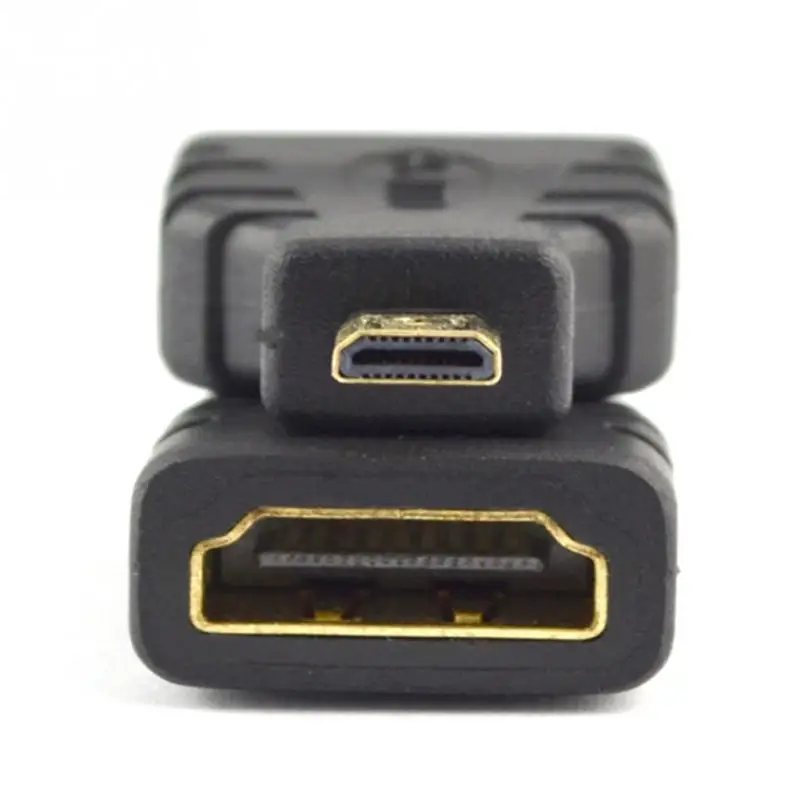 

OTG Converter Adapter MicroHDMI To HDMI Converter Cable for Micro HDMI (Type D) Male to HDMI (Type A) Female Converter Adapter