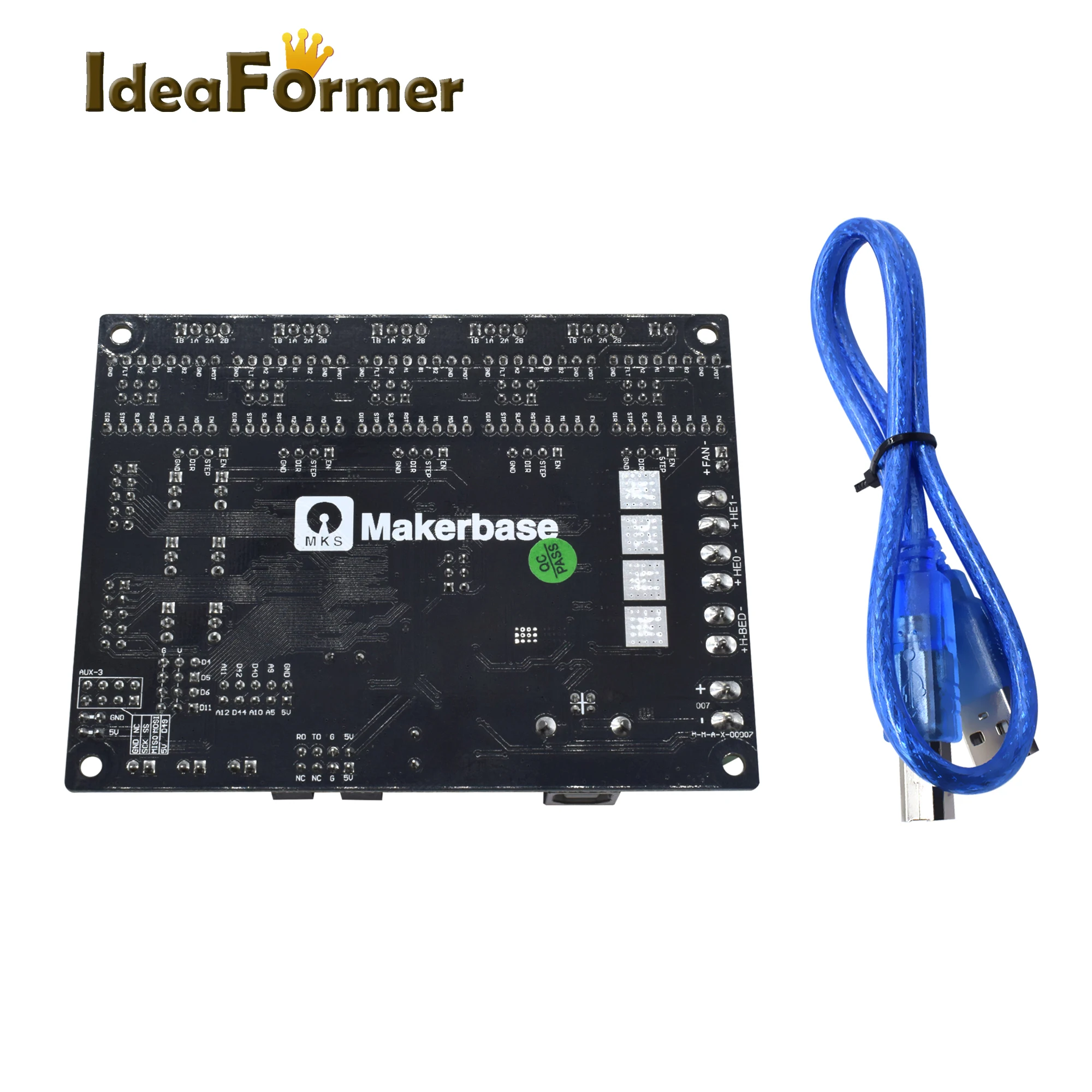 Запчасти для 3D принтера MKS Gen V1.0 плата управления Mega 2560 RepRap Ramps1.4 + 4 шт.