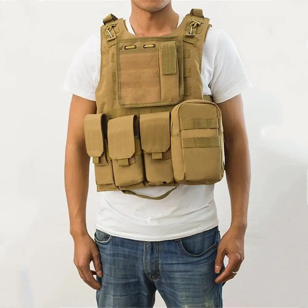 

Mounchain Airsoft Military Pockets fishing Vest Combat Assault Tactical Vest with Pocket Outdoor fishing Hunting Vest