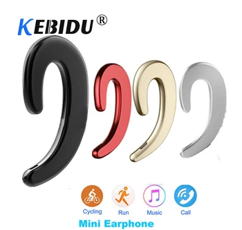 

KEBIDU Mini Bone Conduction Bluetooth V4.1 Wireless Sports Headphones Headset Stereo Hands-free For Business Trip For All Phone