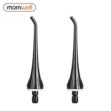 2 сменных наконечника, совместимых с Mornwell D50BS водный ирригатор для полости рта
