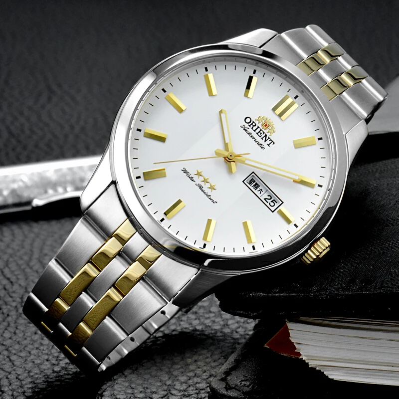 100% الأصلي المشرق 3 نجمة ووتش الأعمال التلقائي الميكانيكية ووتش أزياء الرجال الساعات 5 بار المياه المقاومة مضيئة اليد 100% الأصلي المشرق 3 نجمة ووتش الأعمال التلقائي الميكانيكية ووتش أزياء الرجال الساعات 5 بار المياه المقاومة مضيئة اليد