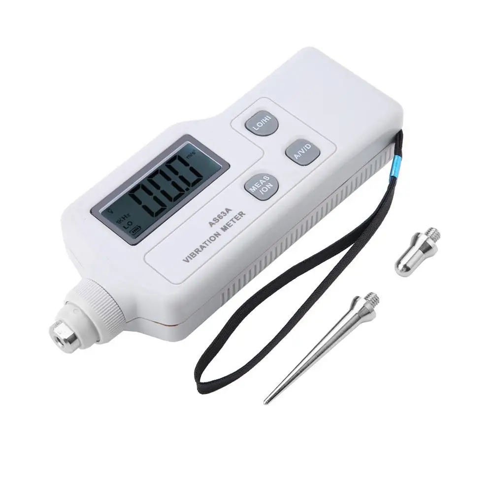 

SMART SENSOR AS63A LCD Display Digital Vibration Meter Vibration Analyzer Measuring Tools