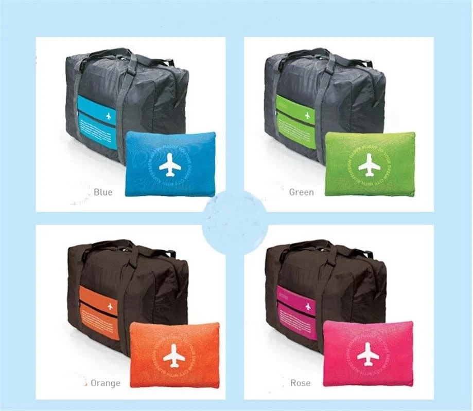 Дорожная сумка для багажа, большой размер, складная сумка для переноски, дорожная сумка, зеленая, синяя, оранжевая