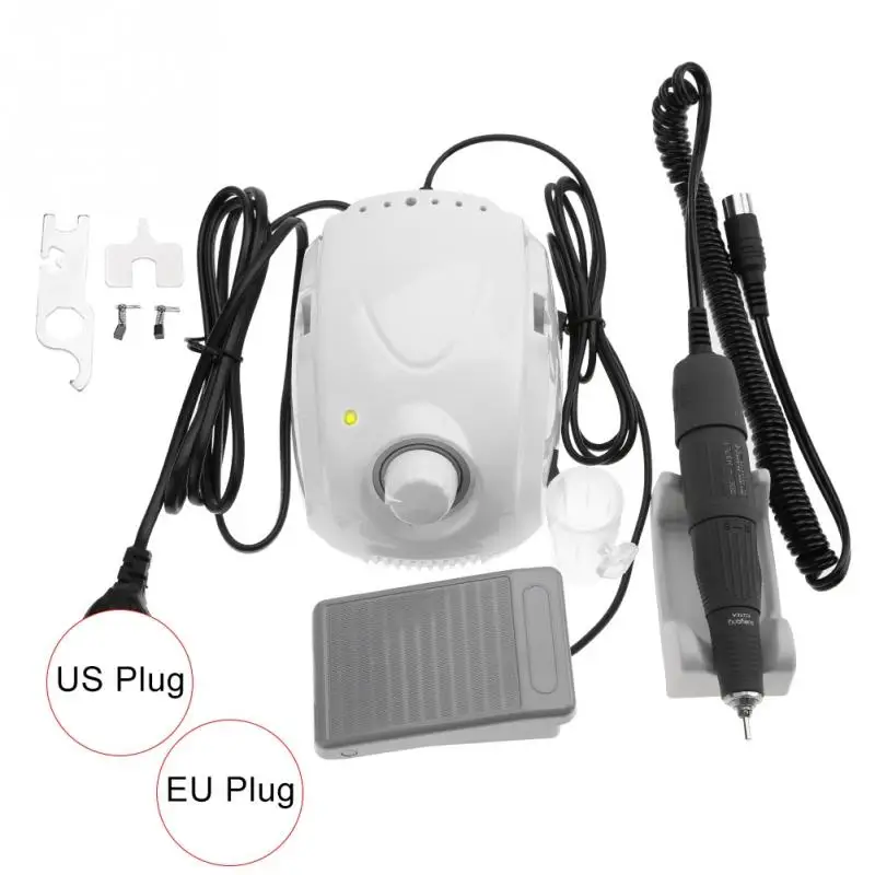 

35000RPM Electric Nail Drill Machine Manicure Pedicure Grinding File Nail Art Equipment Kit Nail Drill Bits Polisher Tool