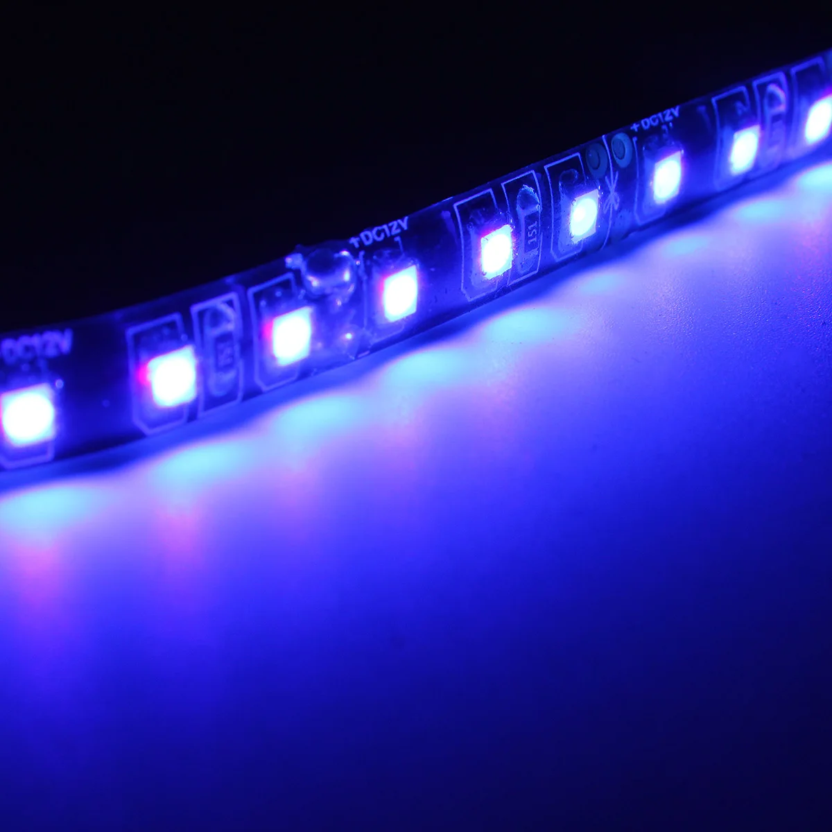 CLAITE Ультрафиолетовый 3528 SMD светодиодный гибкие полосы Водонепроницаемый IP65