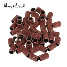 MagiDeal 50 шт. 180 'шлифовальные ленты Замена электрические фрезы для ногтей биты подходят для маникюра, а также педикюра