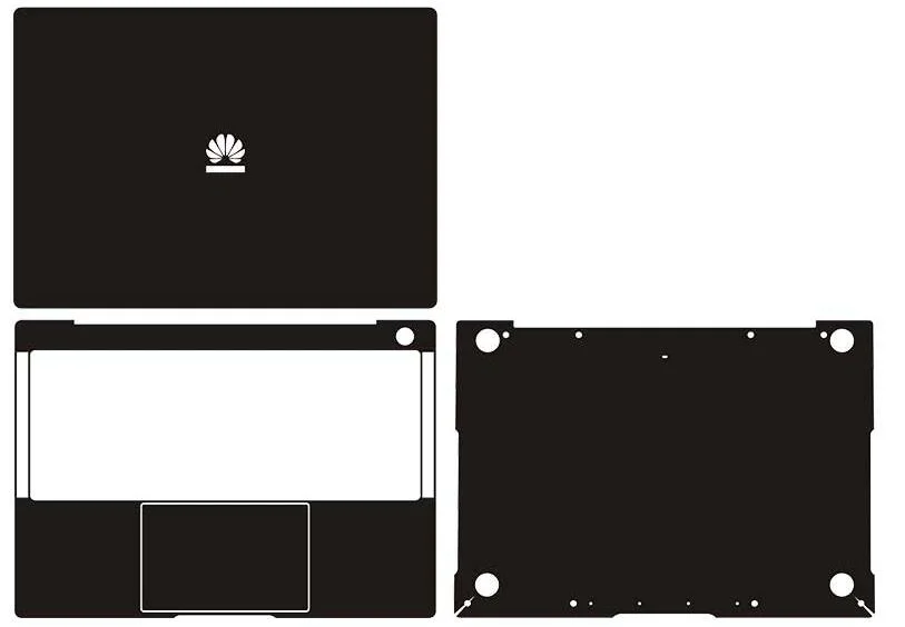 

Laptop Carbon fiber Vinyl Skin Sticker Cover For HUAWEI MateBook X PRO 13.9" 2018 release